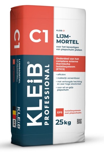 [FIN/KC1] KLEIB C1 ADHESIVE MORTAR EPS