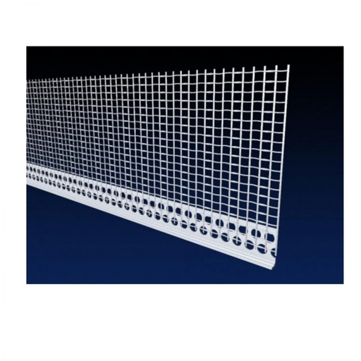 [PRO/STCOR] Stopprofiel PVC met glasvezel